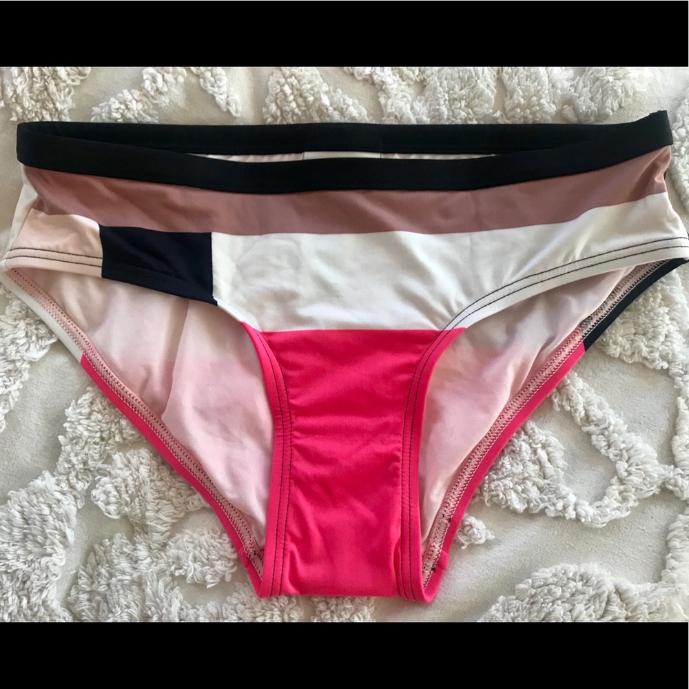 New Kate Spade Bathing Suit Bottom- Color Blocked